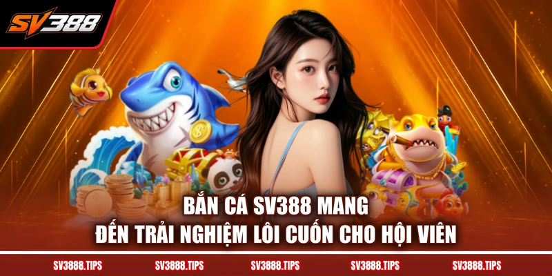 Bắn cá SV388 mang đến trải nghiệm lôi cuốn cho hội viên